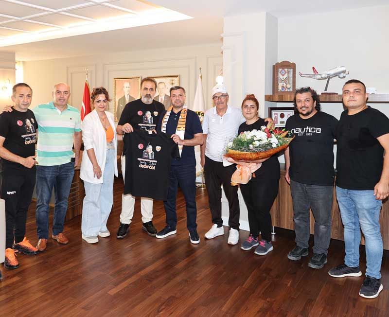 Adanaspor Kulübü Derneği'nden Başkan Kocaispir'e ziyaret