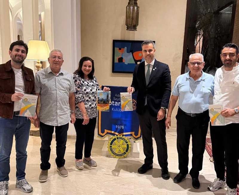 Seyhan Rotary’ye Fas’tan kardeş