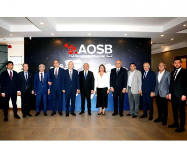 ATB’DEN AOSB YÖNETİMİNE HAYIRLI OLSUN ZİYARETİ