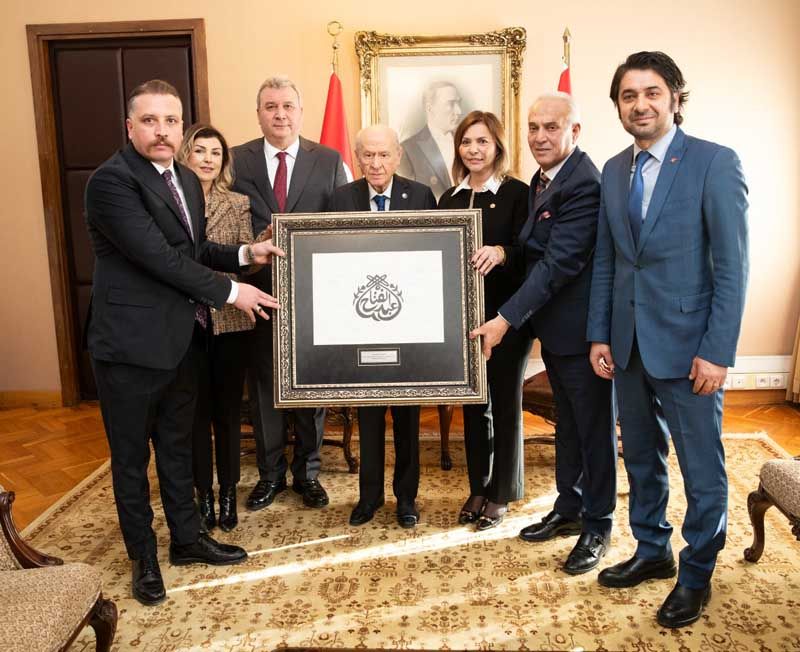 Devlet BAHÇELİ MHP Adana heyetini misafir etti