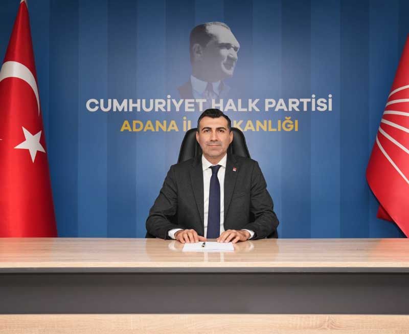 CHP Adana İl Başkanı Tanburoğlu’dan Cumhuriyet Bayramı Mesajı