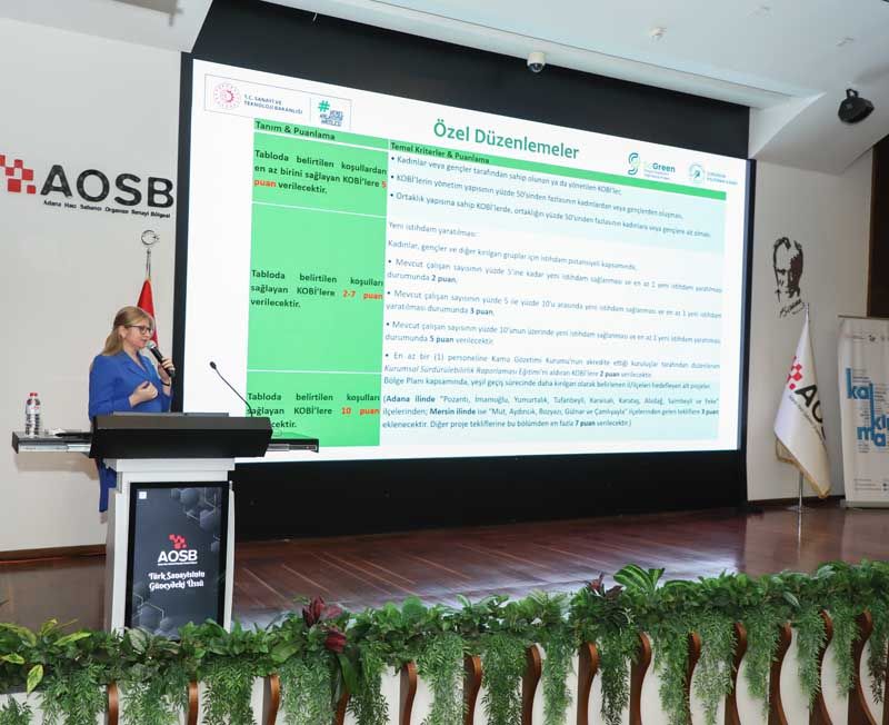 AOSB, Sanayicileri Yeşil Geçiş Finansmanıyla Buluşturdu
