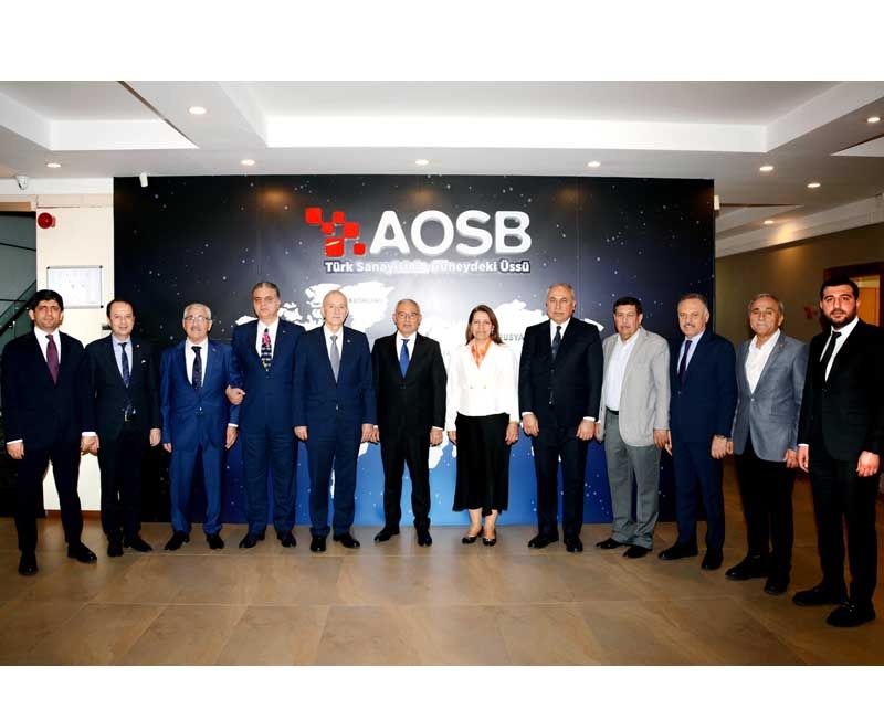 ATB’DEN AOSB YÖNETİMİNE HAYIRLI OLSUN ZİYARETİ