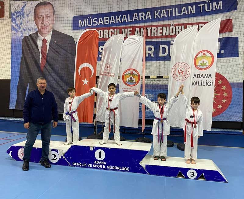 Yüreğir Semerkant İlkokulu Sporcusu Kaan Akgöz Adana Birincisi Oldu