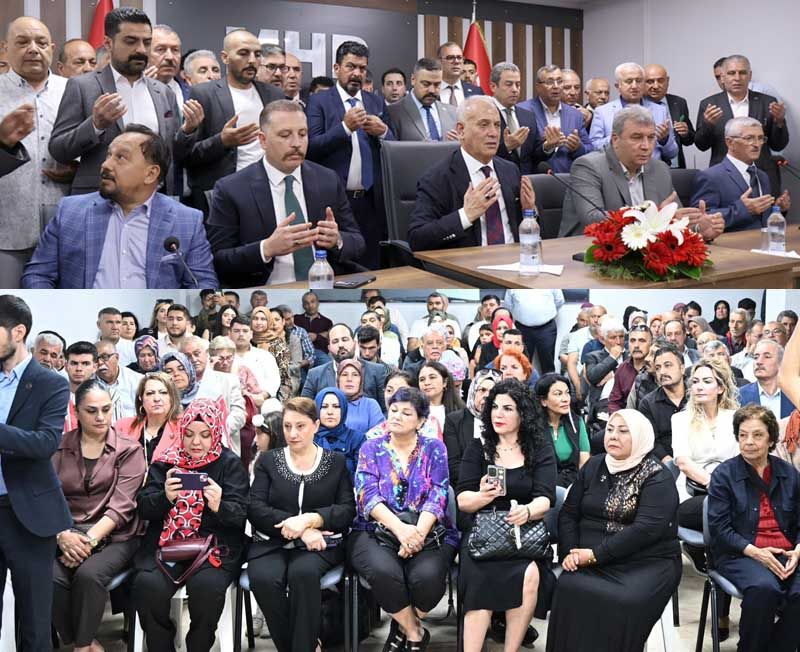 MHP Adana'da Bayramlaşmaya yoğun ilgi