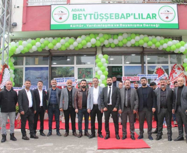 Adana Beytüşşebap'lılar Derneği'ne görkemli açılış