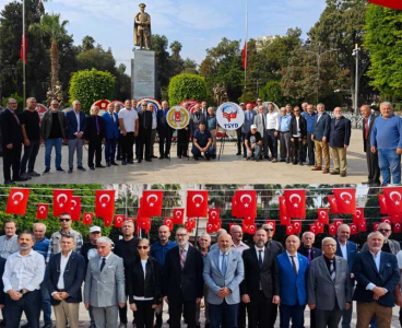 ÇGC VE TSYD, ULU ÖNDER MUSTAFA KEMAL ATATÜRK'Ü ANDI