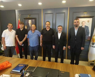 Adanaspor Kulübü'nden Ak Parti İl Başkanı Dağlı'ya önemli ziyaret