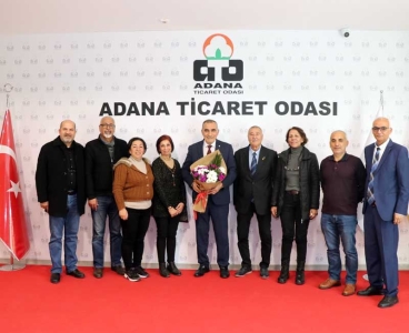 AGSYD Adana Şube'den ATO Başkanı Bayram'a ziyaret