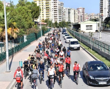 Cumhuriyet Bayramı için Bisiklet Festivali düzenlendi