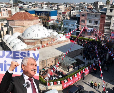 Büyükşehir Belediyesi Hamam Müzesi ve Sabun Atölyesi ile Bey Mahalle Merkezi açıldı