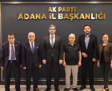 ÇGC'DEN AK PARTİ İL BAŞKANI ÖZKAN'A HAYIRLI OLSUN ZİYARETİ