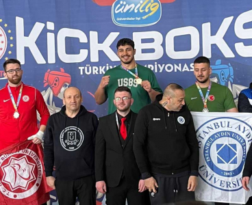 Kick Boksta Türkiye Şampiyonu Çukurova Üniversitesinden