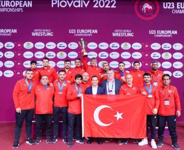 U-23 Avrupa Güreş Şampiyonasına Türkiye damga vurdu
