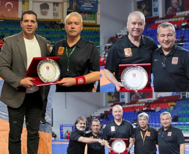 Güreş Hakemi Hüseyin Başçı minderlere Ankara'da veda etti