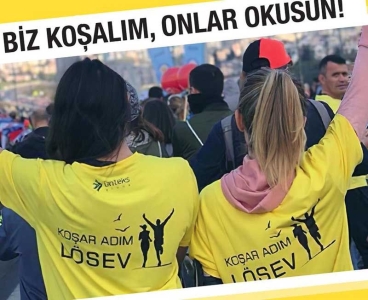 "Koşar Adım LÖSEV" Kurtuluş Maratonu'na hazırlanıyor