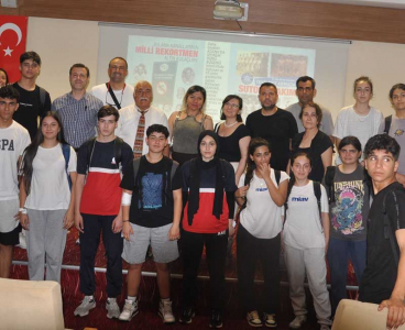 TMOK ÜYESİ GAZETECİ ŞANIVAR’DAN SPOR-MEDYA VE OLİMPİZM KONFERANSI