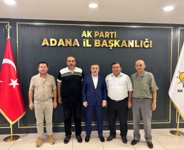Sağlık-Sen Adana Şubesi’nden AK Parti İl ve İlçe Başkanlıklarına Ziyaret
