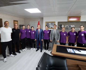 Adana Şehit Ahmet Mehmet Oruç Spor Lisesi'nden Spor İl Müdürü'ne ziyaret