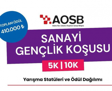 AOSB Sanayi Gençlik Koşusu 10 Mayıs’ta