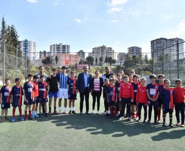 Soner Çetin'den 3 amatör spor kulübüne ziyaret