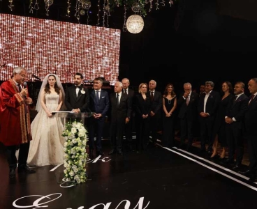Eray Kaan-Elif İpek, muhteşem düğünle evlendi