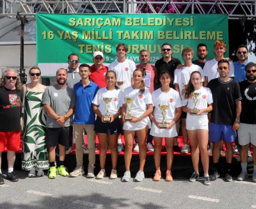 Tenisin 16 yaş millileri Adana’da belirlendi