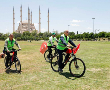ADANA’DA SAĞLIKLI BİR GELECEK İÇİN PEDALLAR DÖNDÜ