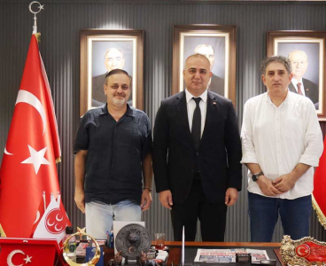 Yerel Medya Güçbirliği Platformu’ndan MHP İl Başkanlığı'na ziyaret