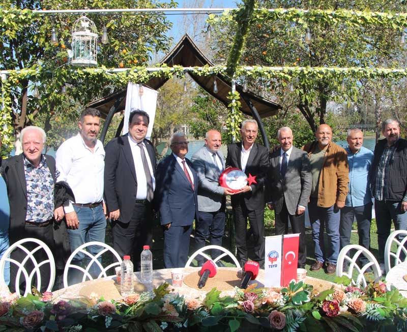 Galatasaray Kulübü Eski Başkanı Adnan Polat'tan TSYD Adana Şubesine ziyaret