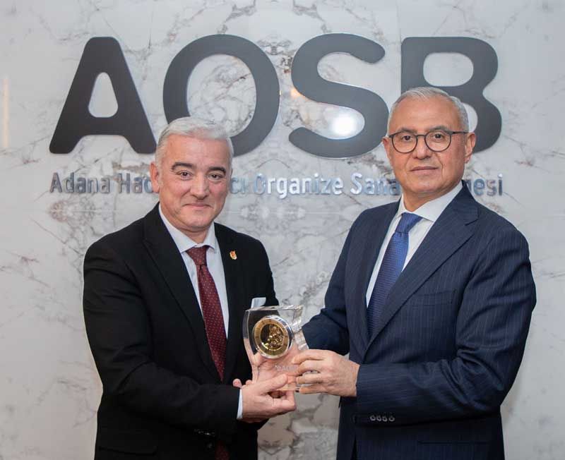 ÇGC Yönetim Kurulu AOSB’yi ziyaret etti