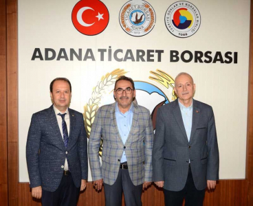 Abdullah Doğru'dan Adana Ticaret Borsası'na ziyaret