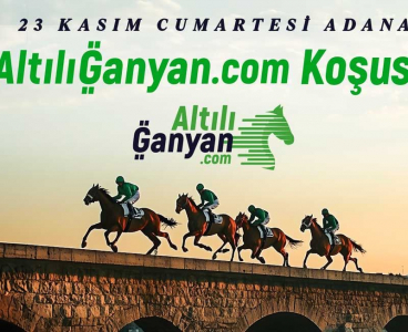 Yeşiloba Hipodromu’nda koşulacak “AltılıGanyan.com Koşusu” nefes kesecek