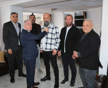 ÇGC'den Soner Kan’a üyelik rozeti