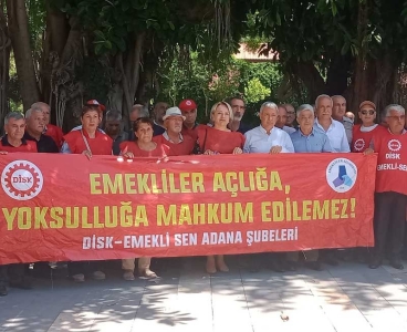 Emekliler'den "Maaş Zammı" protestosu