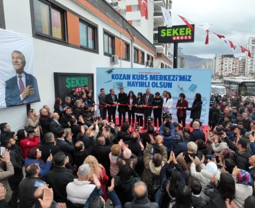 Büyükşehir Belediyesi Kozan Kurs Merkezi'ni açtı