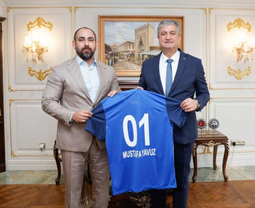 Adaletgücü Başkanı Pütün'den Vali Yavuz'a ziyaret