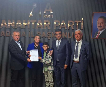 Sibel Çakmak Anahtar Parti Seyhan Kurucu İlçe Başkanı Olarak Atandı