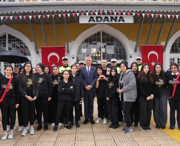 Zeydan Karalar'dan Atatürk'ün Adana'ya gelişinin 101. Yıl Kutlaması
